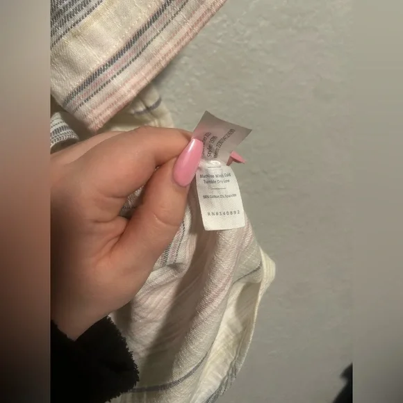 Men’s marine layer striped button up - Picture 7 of 8